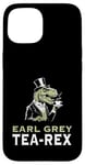 Coque pour iPhone 15 Earl Grey Tea Rex trex dinosaure dinosaure humour britannique t-rex