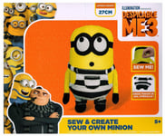 Build A Minion Despicable Me 10 Inch Soft Plush Toy DIY Craft Set Sew Create