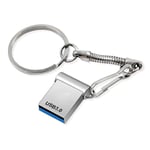 2TB U-disk minnespinne USB3.0 Flash-enhet Mini bil extern lagring minne bärbar silver