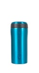 Lifeventure Thermal Mug, Leakproof & Vacuum Insulated Reusable Coffee Travel Cup, 300ml, Gloss Blue