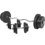 Gorilla Sports Curl bar Dumbbells Basic - 70kg