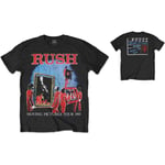 Rockoff Trade Men's Rush Moving Pictures 1981 Tour T - Shirt, Black, Large