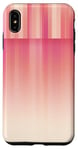 iPhone XS Max Pink Abstract Reflection Pastel Cityscape Gradient Art Lover Case