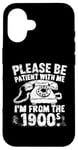 iPhone 16 funny slogan rotary phone saying 1900s Case