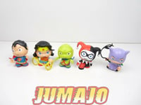 FIGZ lot 5 figurines PVC BABY super heroes : Superman wonder woman joker 5cm