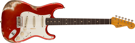 Fender Custom Shop Super Faded Aged Candy Apple Red