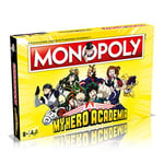 Winning Moves - Monopoly My Hero Academia - Real Estate Properties Table Game - Spanish Version