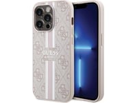 Guess Guess Guhmp15xp4rpsp Iphone 15 Pro Max 6.7" Różowy/Pink Hardcase 4G Printed Stripes Magsafe