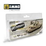 Ammo by Mig Mig7304 Drybrush Set Sand Colours