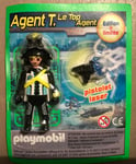 FIGURINE NEUF SOUS BLISTER PLAYMOBIL AGENT T LE TOP AGENT