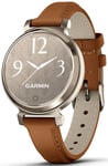 Garmin 010-02839-02 Lily 2 Classic Grå/Läder Ø35.4 mm