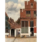 Artery8 Vermeer View Of Houses In Delft The Little Street Unframed Wall Art Print Poster Home Decor Premium