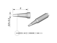 Jbc Tools C115108 Loddespids Mejselform, Lige Spidsstørrelse 0.3 Mm Indhold 1 Stk