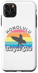 Coque pour iPhone 11 Pro Max Honolulu Surfer Girl Hawaii Hawaii Surf Beach Cute