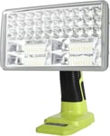 Lampe de Poche LED sans Fil 3300LM Powered by Ryobi 18V One + Piles NiCd-NiMH P197 P108 30W Lampe de Poche portative