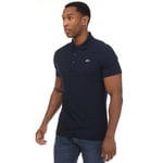 Lacoste Mens Ultra-Dry Anti-UV Pique Golf Polo Shirt in Navy - Size 3XL