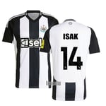 Newcastle United Hemmafotbollströja Barn 2024-2025 Nr 14 Isak (tröja+shorts) Adult M