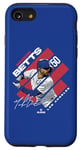 Coque pour iPhone SE (2020) / 7 / 8 Mookie Betts | Joueurs MLB de baseball de Los Angeles | MLBMBE3002