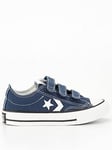 Converse Kids Star Player 76 Ox Trainers - Navy/black, Navy/White, Size 13 Younger
