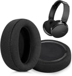 Coussinets de rechange pour casque Sony MDR-XB950BT - Pièces de réparation (coussinets en maille noire)