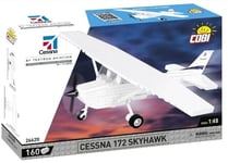 COBI - Jeu de construction – 160 pcs - CESSNA 172 Skyhawk blanc - 1/48 - COB2...