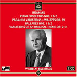 Wilhelm Backhaus  Concerto For Piano &amp; Orchestra  CD