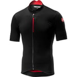 CASTELLI Espresso T-Shirt pour Homme S Black/Red