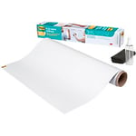 Post-it Flex Write Surface Dry Erase Film 121 (W)x242 (H) cm Transparent