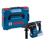 Bosch Professional 18V System perforateur sans-fil GBH 18V-24 C (avec SDS plus, sans batterie ni chargeur, poignée supplémentaire, dans L-BOXX)