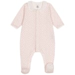 Petit Bateau Blommig Sparkdräkt Gräddvit | Rosa | 9 months