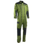 Combinaison de travail agricole homme Trident LMA Couleur Vert/Noir - Taille Vêtement m