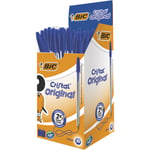 BIC Cristal Medium Blå 1.0 (50)