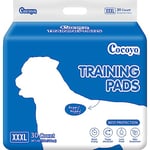 COCOYO Best Value Dog Training Pads Giant Size | Dog Pee Pads XXXL Size | Super Absorbent Puppy Pads (30" x 45", 30 Count)