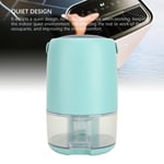 UK Small Dehumidifier Quiet Touch Control Digital Display 1100ml Removable Water