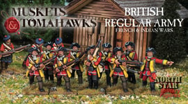 British Regular Army  - French and Indian Wars