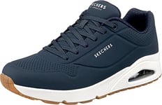 Skechers Homme Uno Stand on Air Baskets, Navy, 39.5 EU