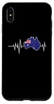 iPhone XS Max Flag Country Heartbeat Australia Australian Flags World Map Case