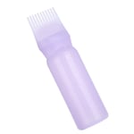 (Purple)Root Comb Applicator Bottle Hair Dye Bottle For Hair Dye Bottle XTT