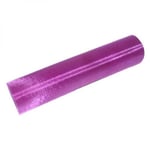 Deep Purple Decorative Organza Roll 25M in Length and 28 cm Wide - X80030