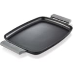 Grill - plancha en fonte d'aluminium noire 47x48cm TEPPANYAKI