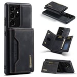 Samsung Galaxy S21 Ultra      Magnetic Wallet    Black