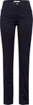 BRAX Women's Style Mary Superior Cotton Pants, Blue (Perma Blue), 26W x 32L