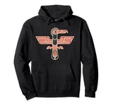 Thunderbird Northwest Native American Tribal Graphic Art Pullover Hoodie