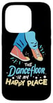 iPhone 14 Pro The Dance Floor Is My Happy Place Shoes Funny Dance Case