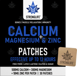 Calcium 500mg Magnesium 300mg & zinc 10mg 30 Patches like capsules