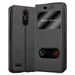 Case for LG K10 2017 Phone Cover Protection Window Book Wallet