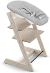 Stokke Tripp Trapp Matstol inkl. Newborn Set, Whitewash