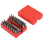 Kit d'embouts de tournevis creux 33 en 1, embouts de vis hexagonaux en étoile croisée, tige d'extension - Eosnow