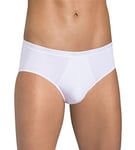 Sloggi Men's Basic Midi Brief Pack of 2, White, 38