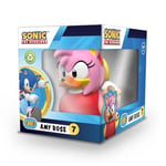 TUBBZ Figurine de Canard Amy Rose à Collectionner en Caoutchouc Vinyle – Produit Officiel Sonic The Hedgehog – TV, Films et Jeux vidéo